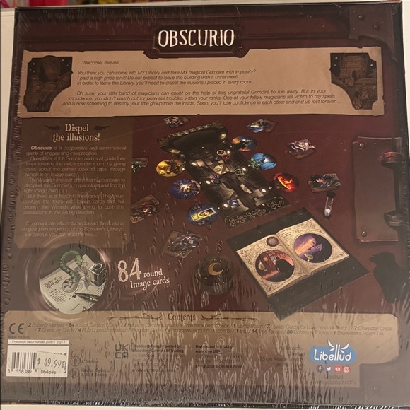 Obscurio Board Game by Libellud NEW in shrink wrap - Picture 2 of 5